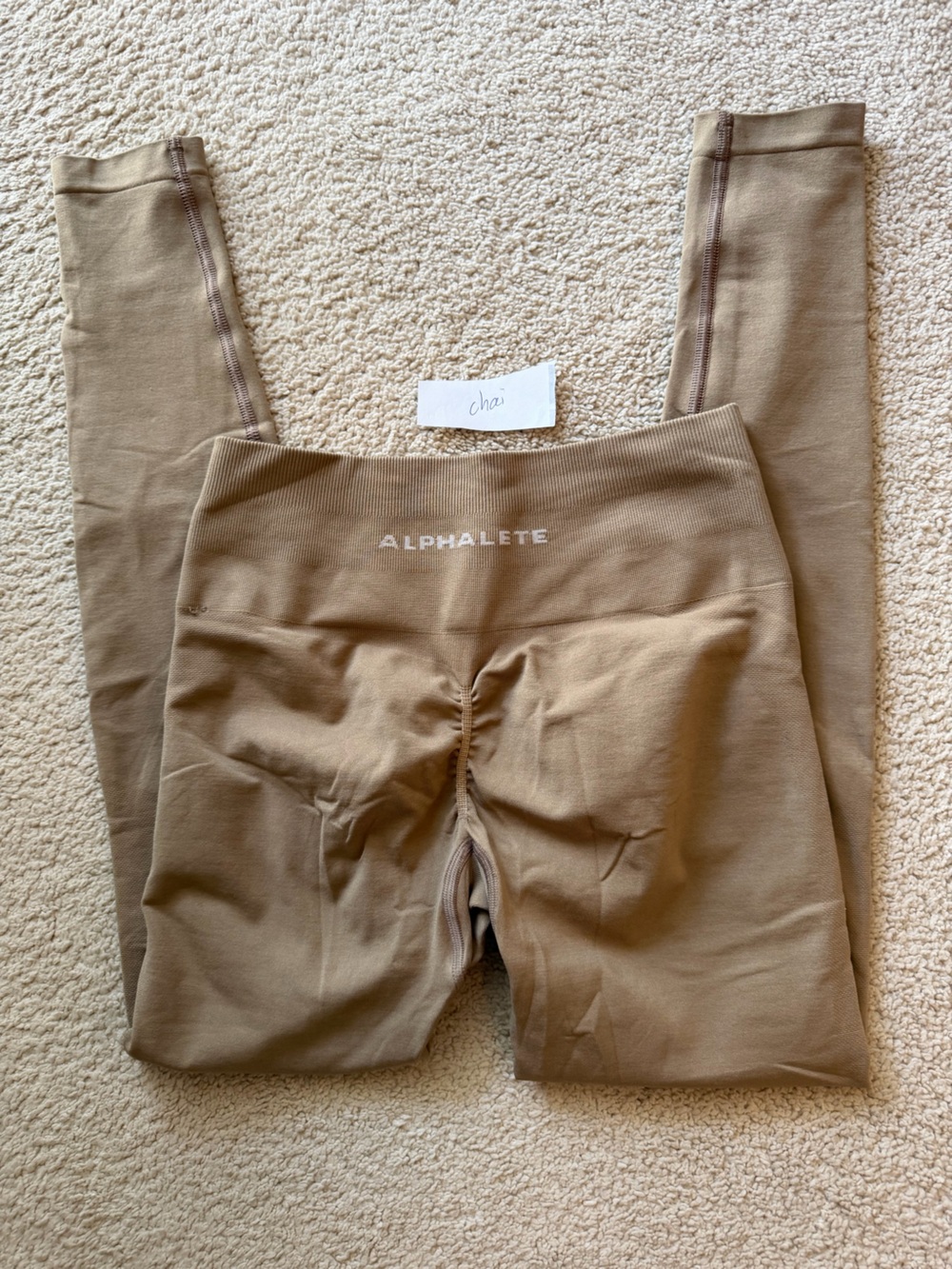 Alphalete amplify Leggings chai